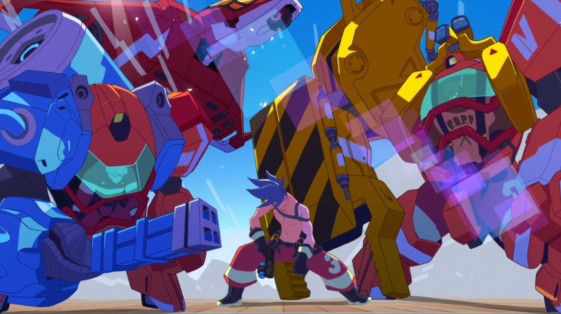 Promare / Side: Galo