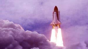 Une civile dans l'espace