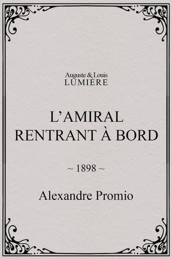 L’amiral rentrant à bord